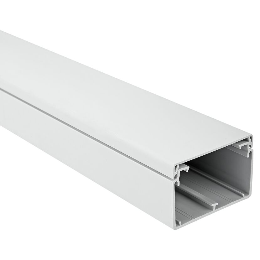 Grauer Kabelkanal Tehalit 40x60mm
