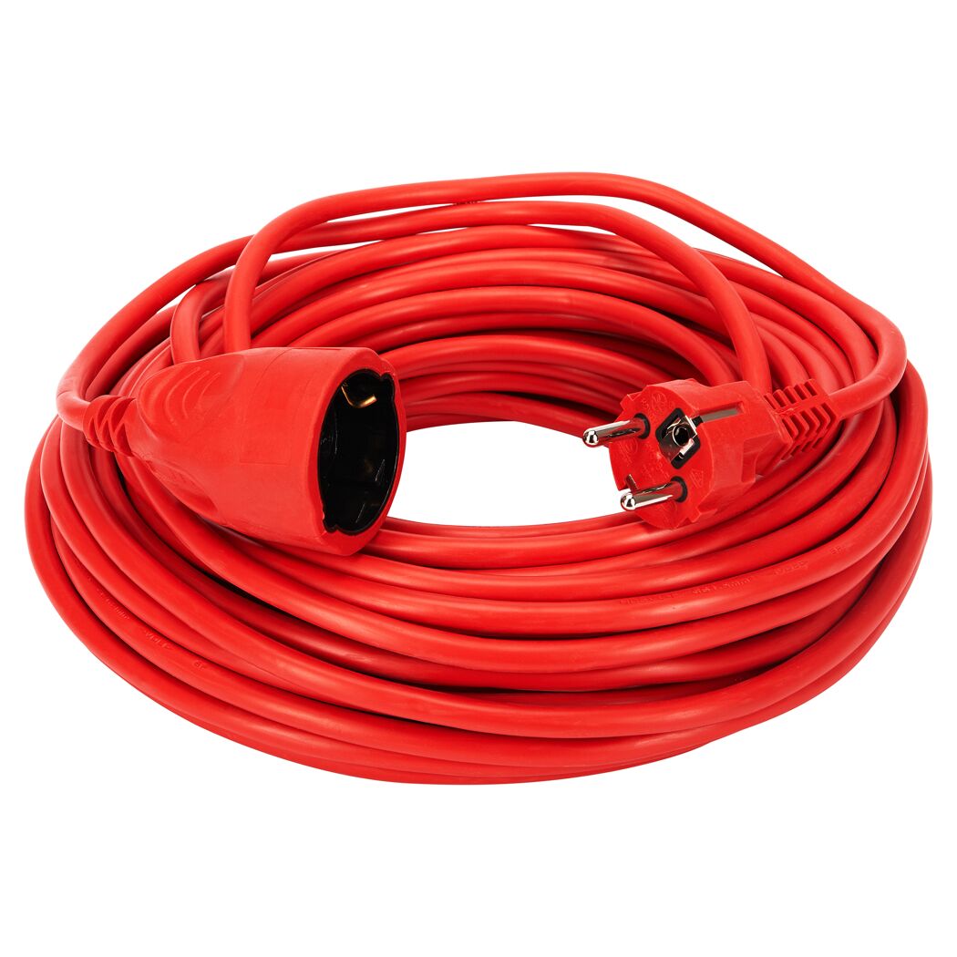 Verlängerungskabel H05VV-F 3G1,5 rot