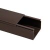 Brauner Kabelkanal 60 x 40 mm