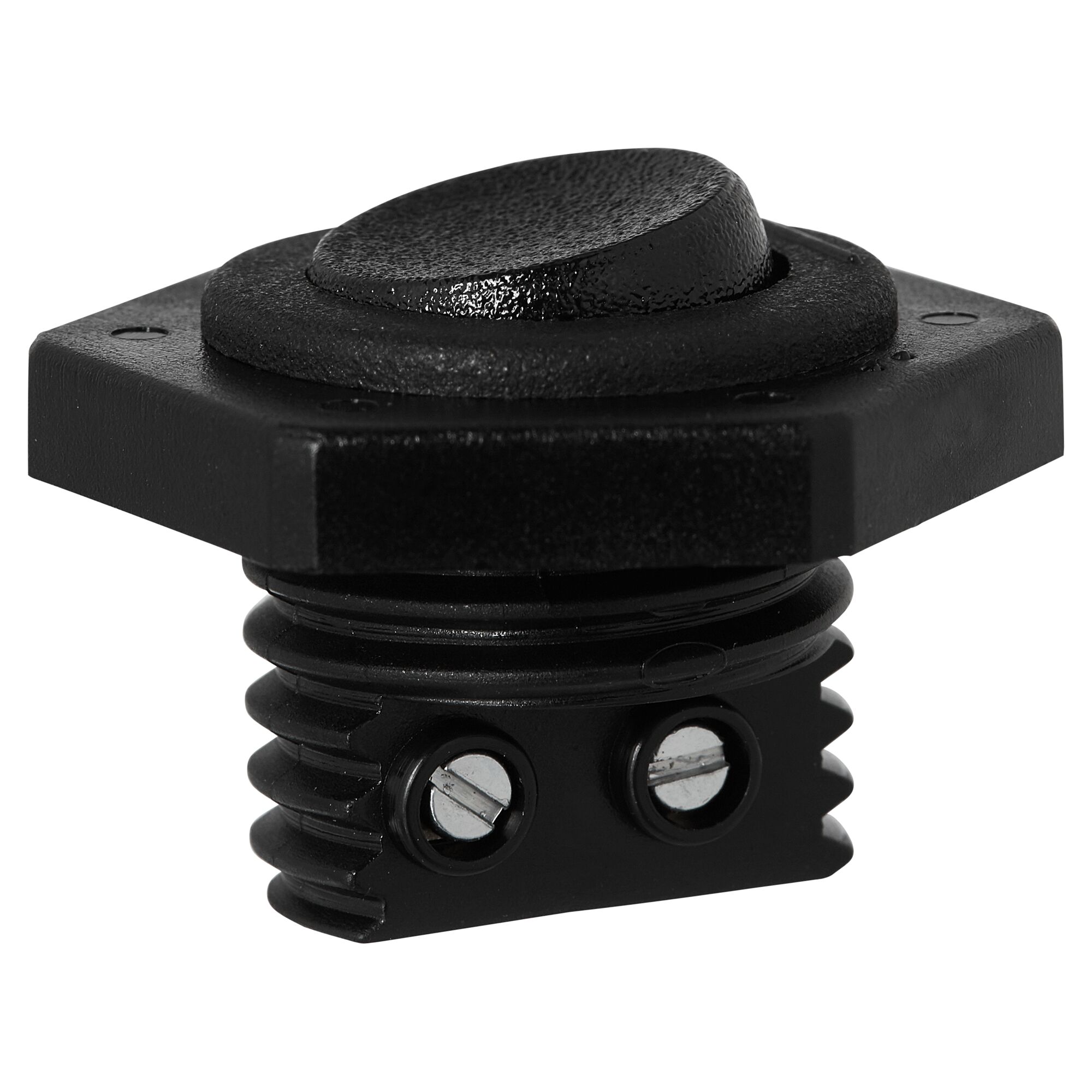 Einbau-Wippschalter Halogen schwarz