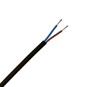 Schlauchleitung H03VVH2-F 2 X 0,75 mm², 5 m