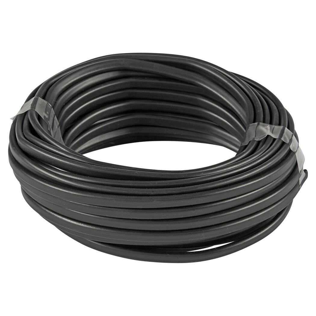 Rolle schwarzes Kabel
