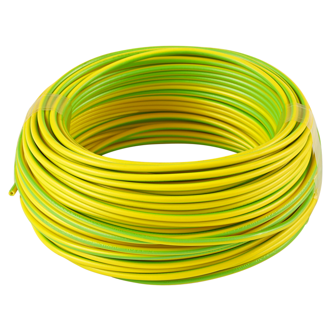 Bild von Aderleitung H07V-U grün-gelb 1,5 mm²