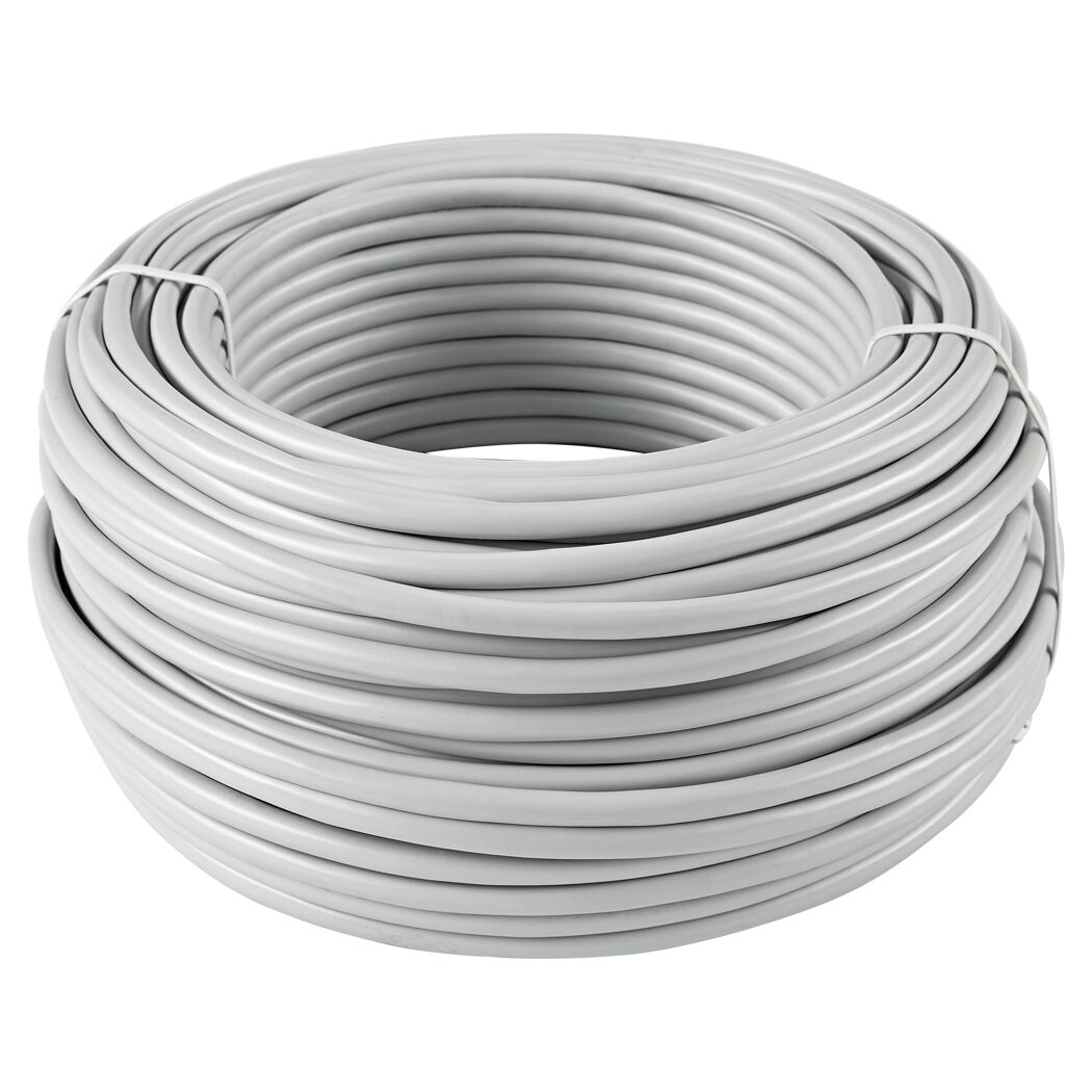 Graues Datenkabel CAT 5e, 50 m