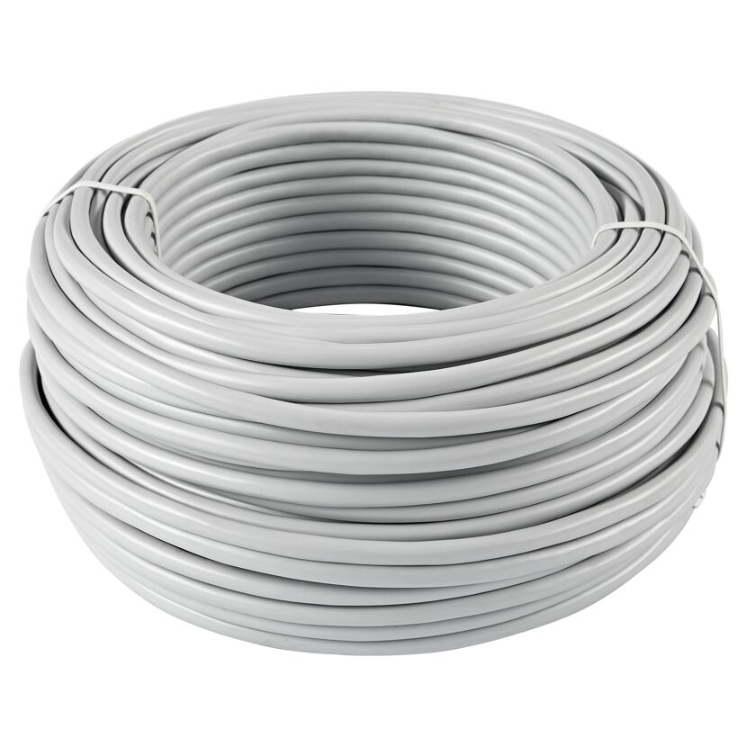 Graues Datenkabel CAT 5e, 50 m