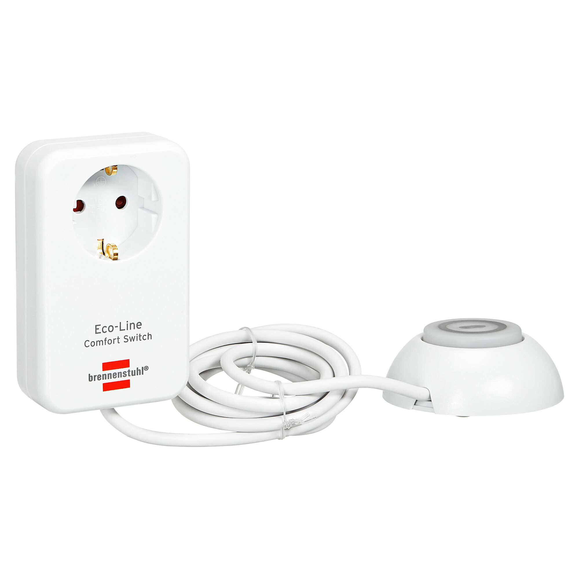 Brennenstuhl Eco-Line Comfort Switch mit Fußschalter