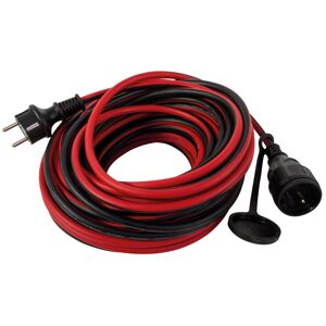 Verlängerungskabel rot schwarz 25 m