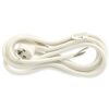 Anschlussleitung H05VV-F 3G1,5 mm² weiß 3 m
