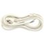 Anschlussleitung H05VV-F 3G1,5 mm² weiß 3 m