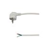 Anschlussleitung H05VV-F 3G1,5 mm² weiß 3 m
