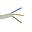 Abisoliertes dreiadriges Kabel