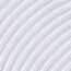 Weißes Textilkabel 3 x 0,75 mm2