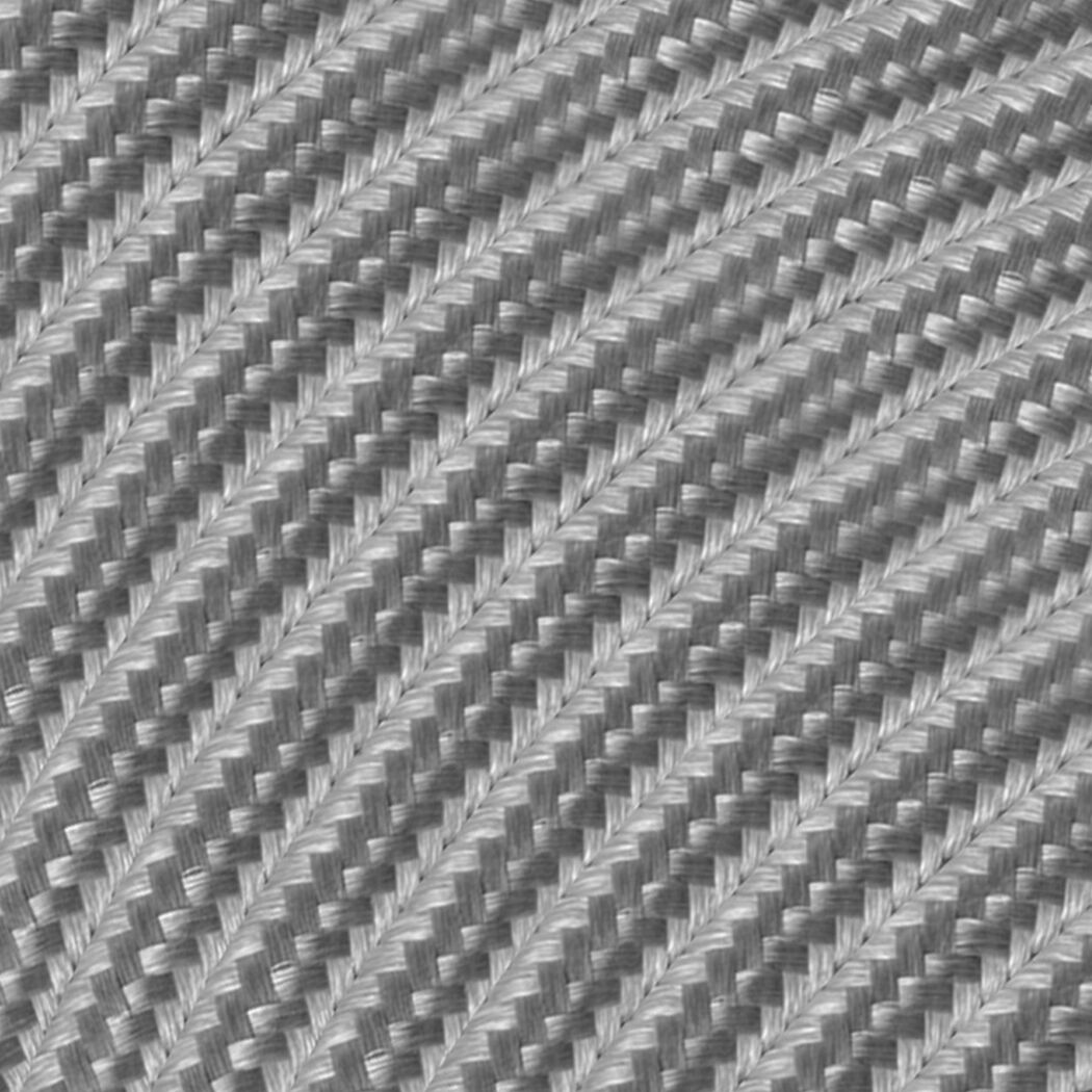 Graues Textilkabel