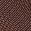 Braunes Textilkabel 3 x 0,75 mm2