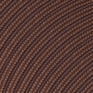Textilkabel 'Home Sweet Home' braun Ø 0,75 x 30 m