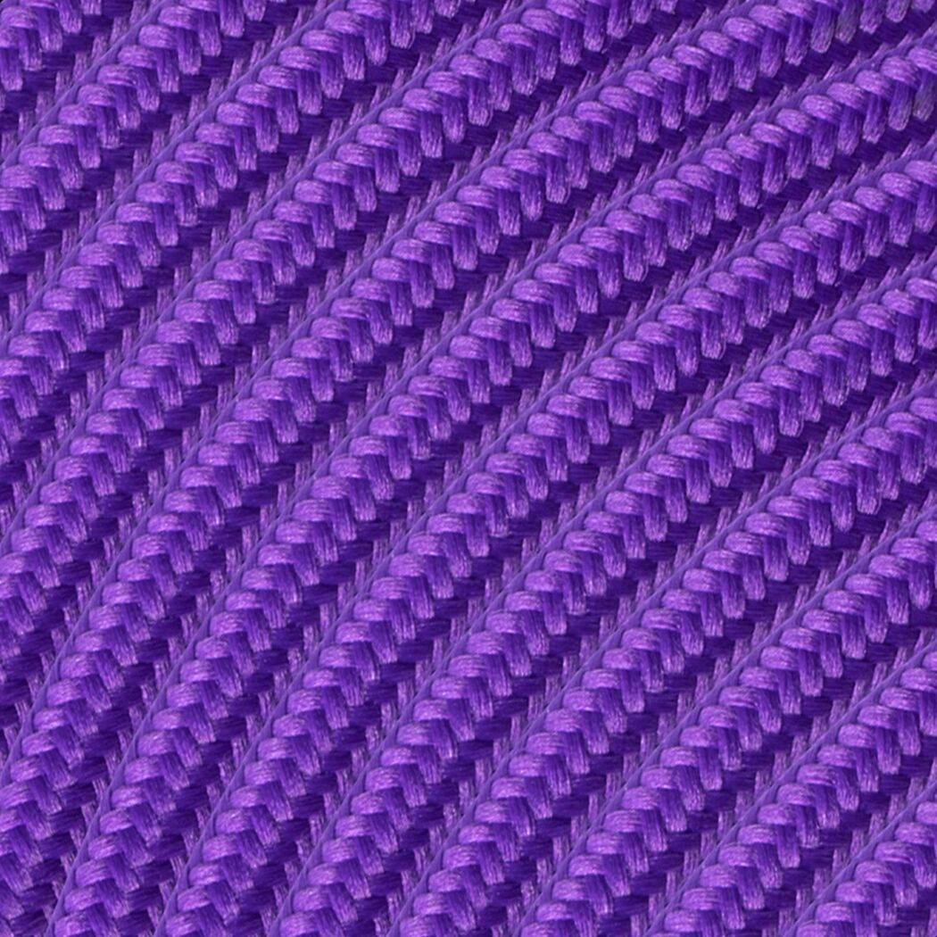 Kabel 'Home Sweet Home' Kunststoff lila 230 V Ø 0,75 mm x 30 m