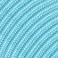 Textilkabel 'Home Sweet Home' Blau Ø 0,75 x 30 m