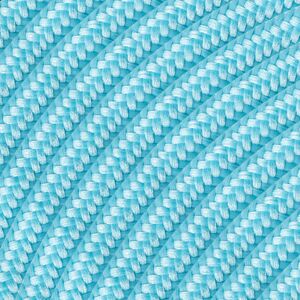 Textilkabel 'Home Sweet Home' Blau Ø 0,75 x 30 m