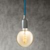 Kabel 'Home Sweet Home' Kunststoff petrol 230 V Ø 0,75 mm x 30 m