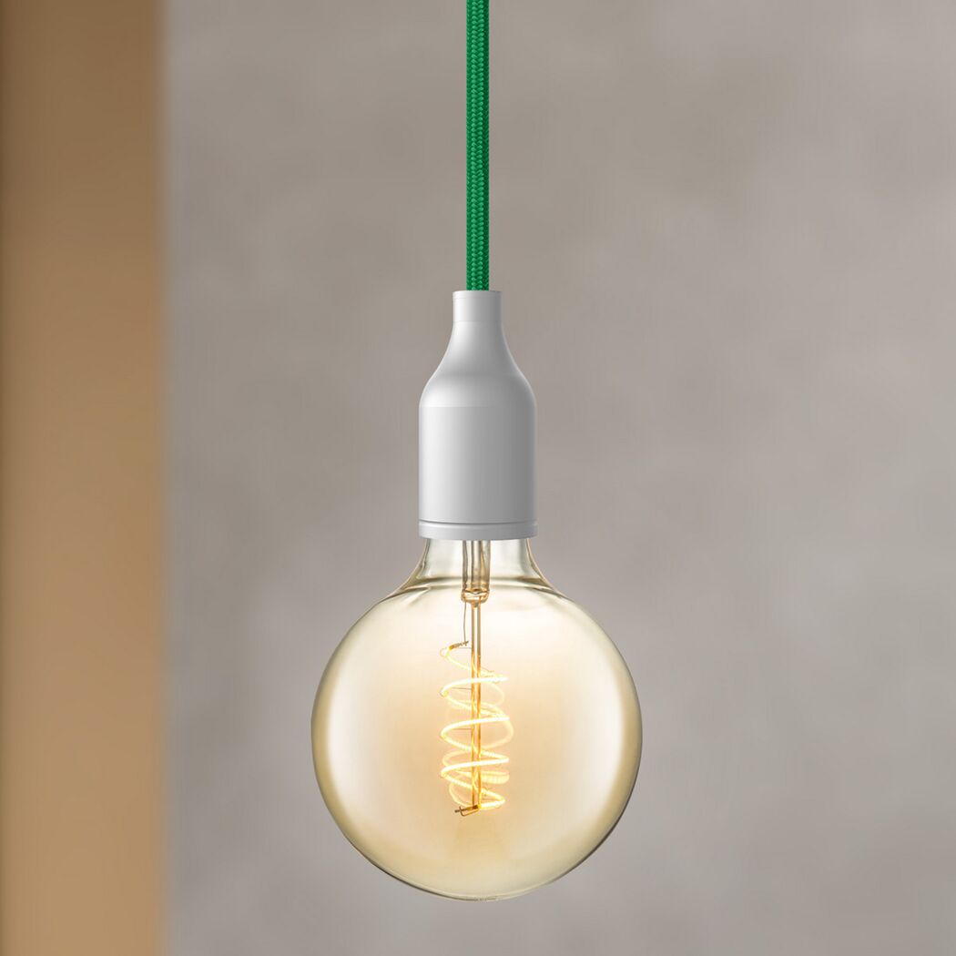 Kabel 'Home Sweet Home' Kunststoff grün 230 V Ø 0,75 mm x 30 m