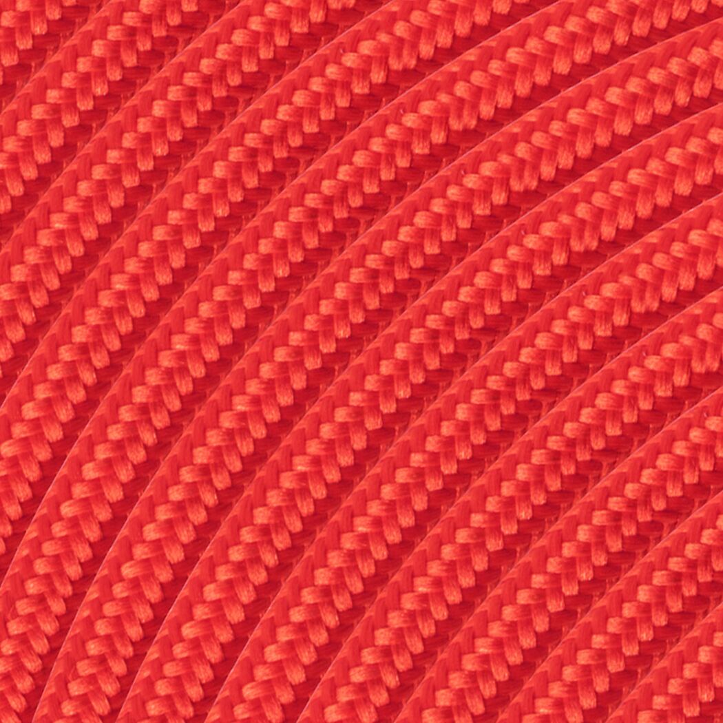 Kabel 'Home Sweet Home' Kunststoff rot 230 V Ø 0,75 mm x 30 m