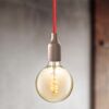 Kabel 'Home Sweet Home' Kunststoff rot 230 V Ø 0,75 mm x 30 m