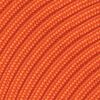 Nahaufnahme von orangefarbenem Textilkabel