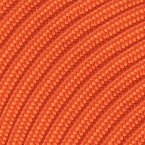 Textilkabel 'Home Sweet Home' orange Ø 0,75 x 30 m
