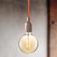 Textilkabel 'Home Sweet Home' orange Ø 0,75 x 30 m