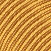 Goldfarbenes, gewebtes Textilkabel