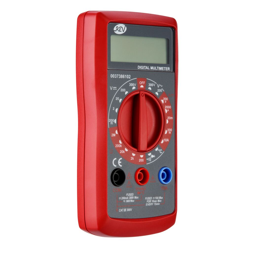 Multimeter mit LCD-Anzeige