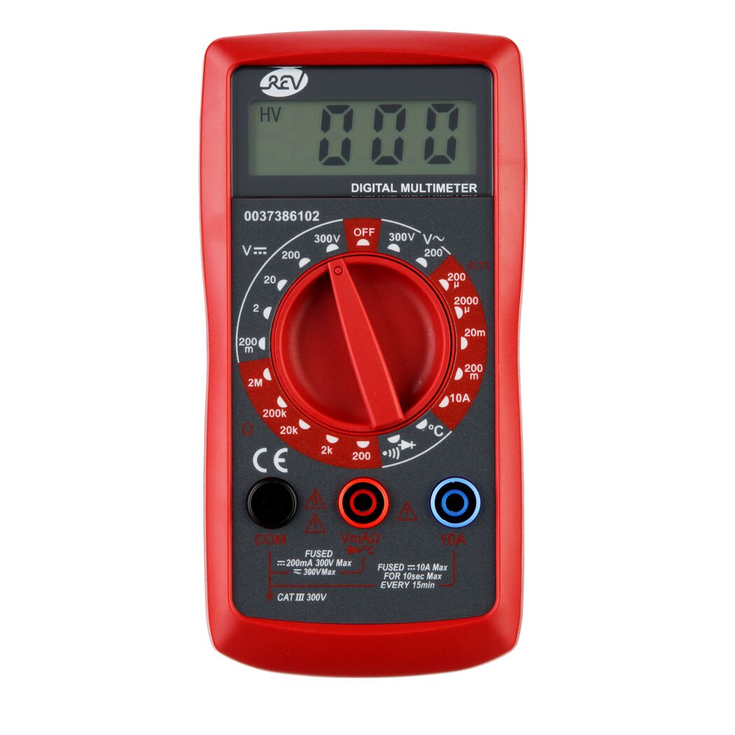 Multimeter mit LCD-Anzeige