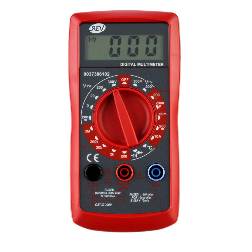 Multimeter mit LCD-Anzeige