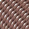 Braunes Textilkabel 3 x 0,75 mm2