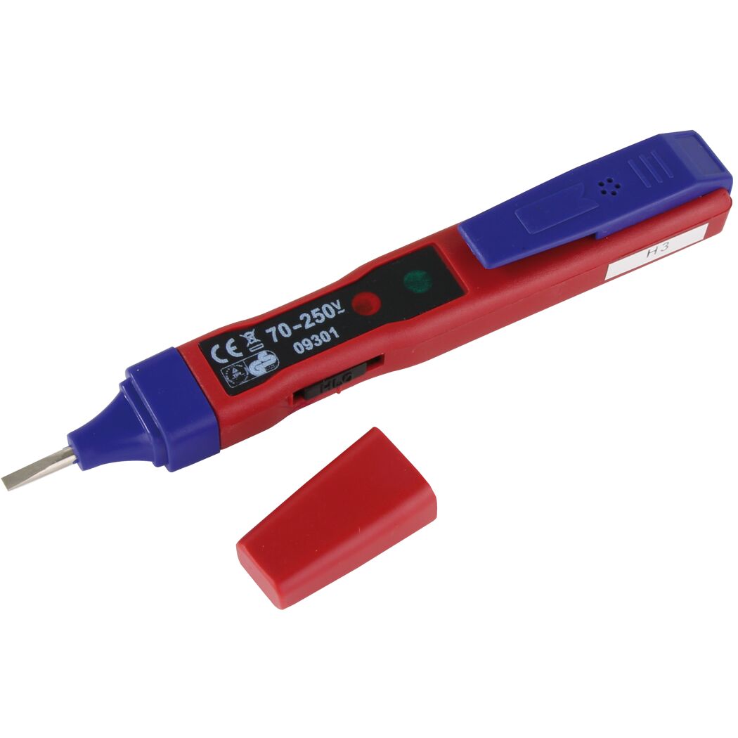 Spannungsprüfer 3 in 1 rot und blau