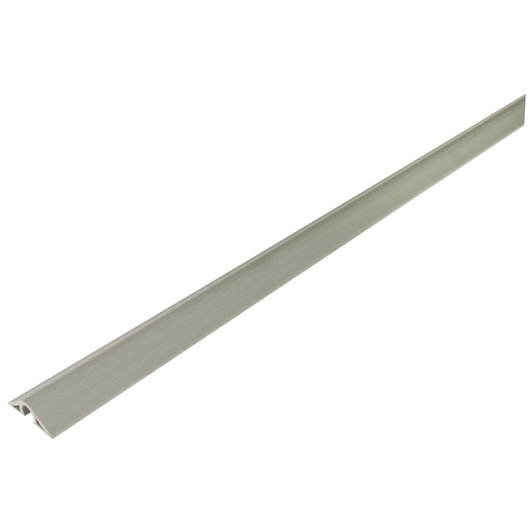 Grauer Bodenkanal Tehalit 11 x 40 mm