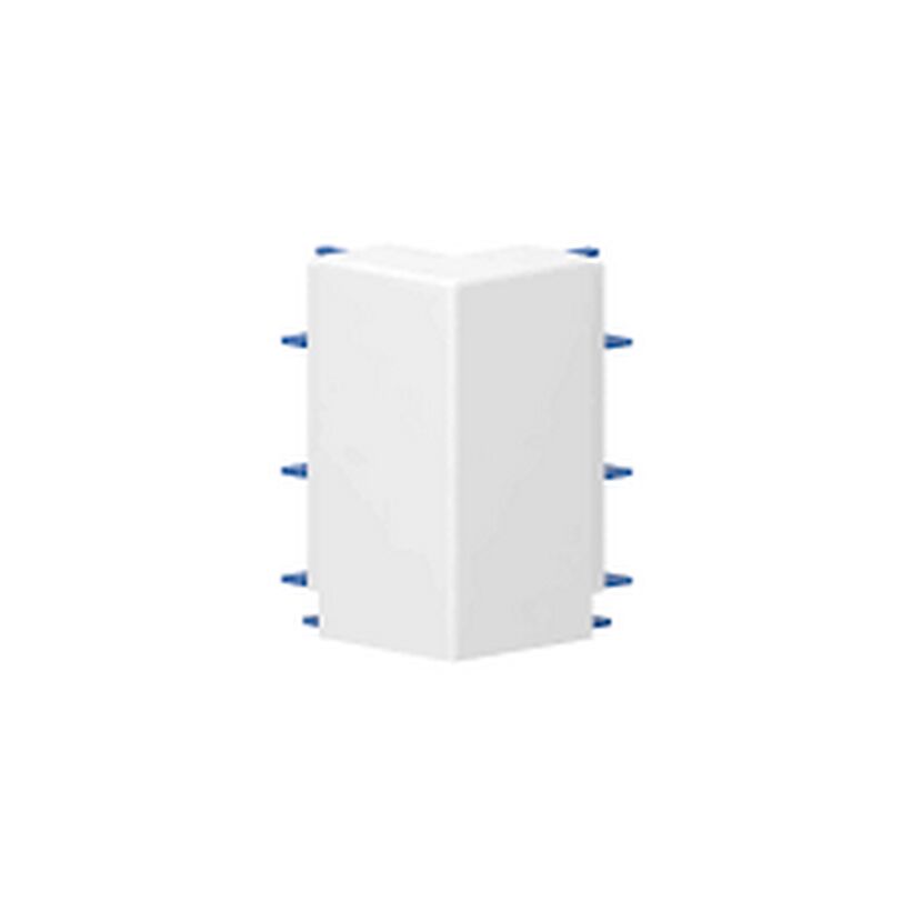 Außenecke 4D reinweiß 2-teilig