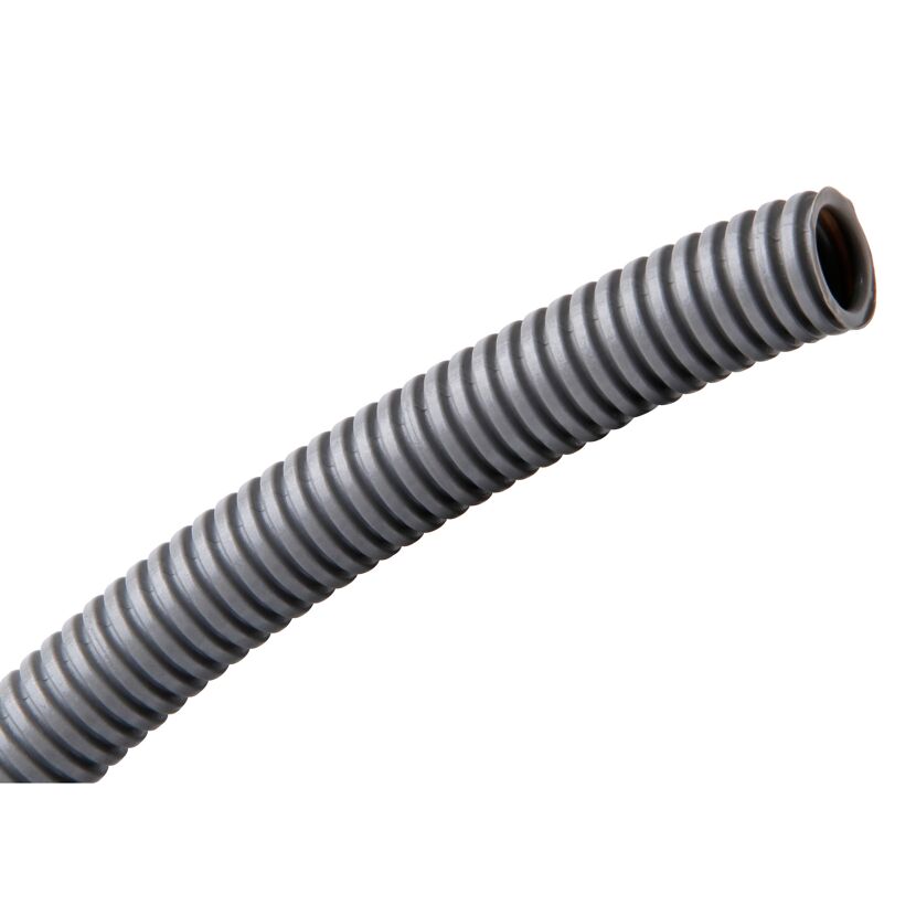 Graues Flexrohr
