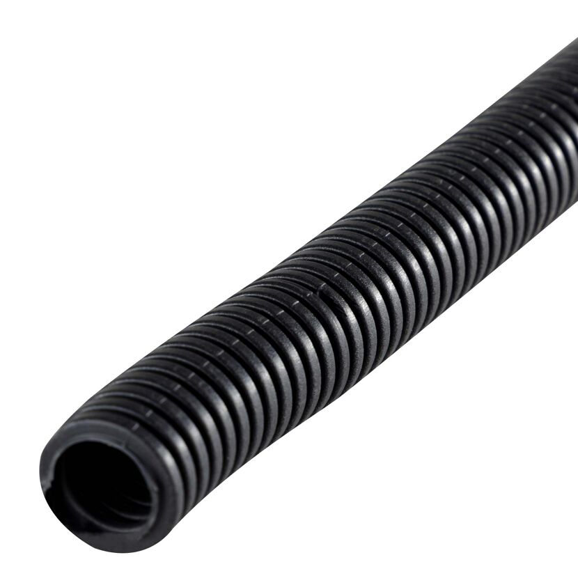 Schwarzes Flexrohr