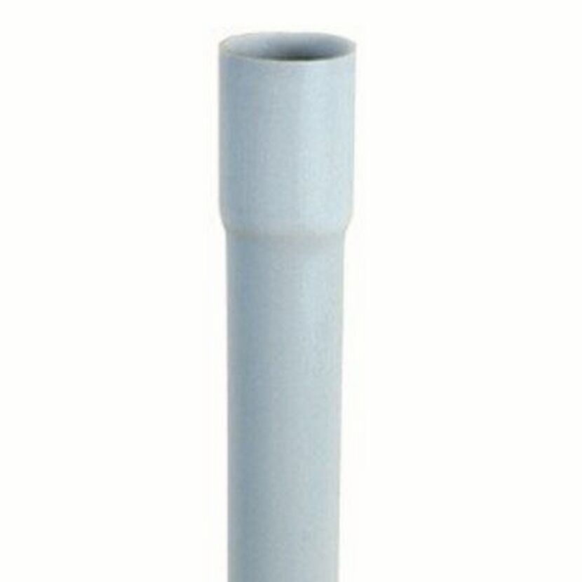 Graues starres ISO-Rohr M50, 2 m lang