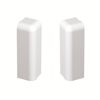 Endstück 'SL 20x50' weiß rechts 15 x 50 mm, 1 Stück