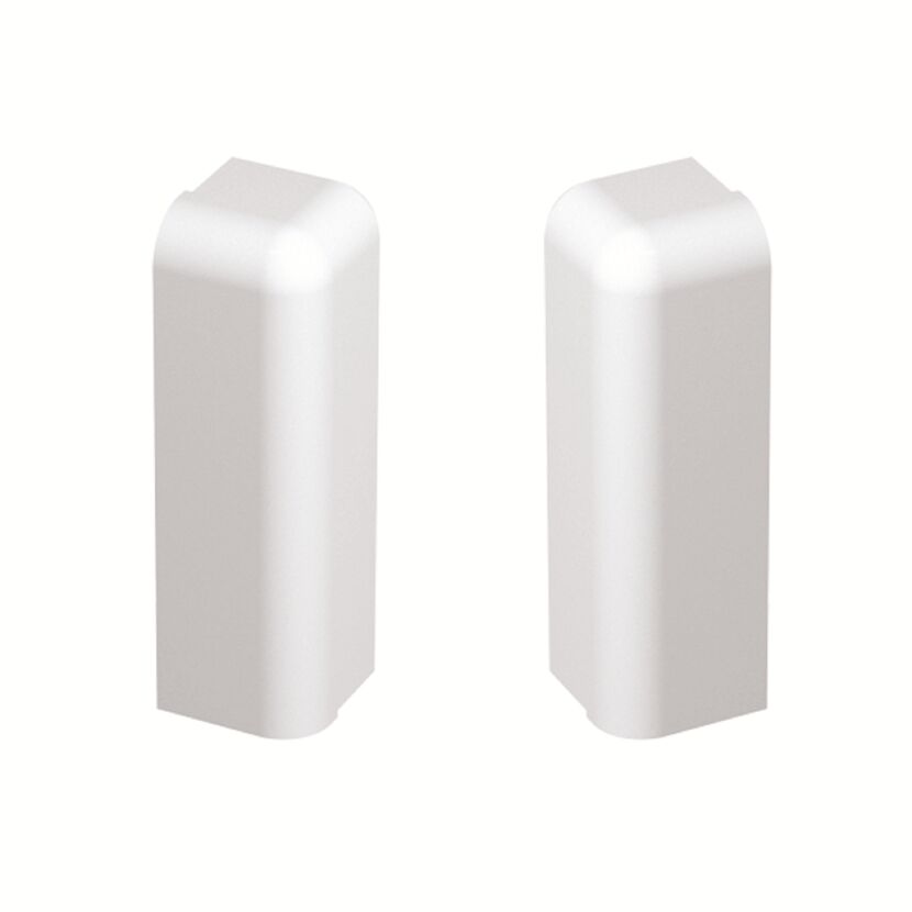 Endstück 'SL 20x50' weiß rechts 15 x 50 mm, 1 Stück
