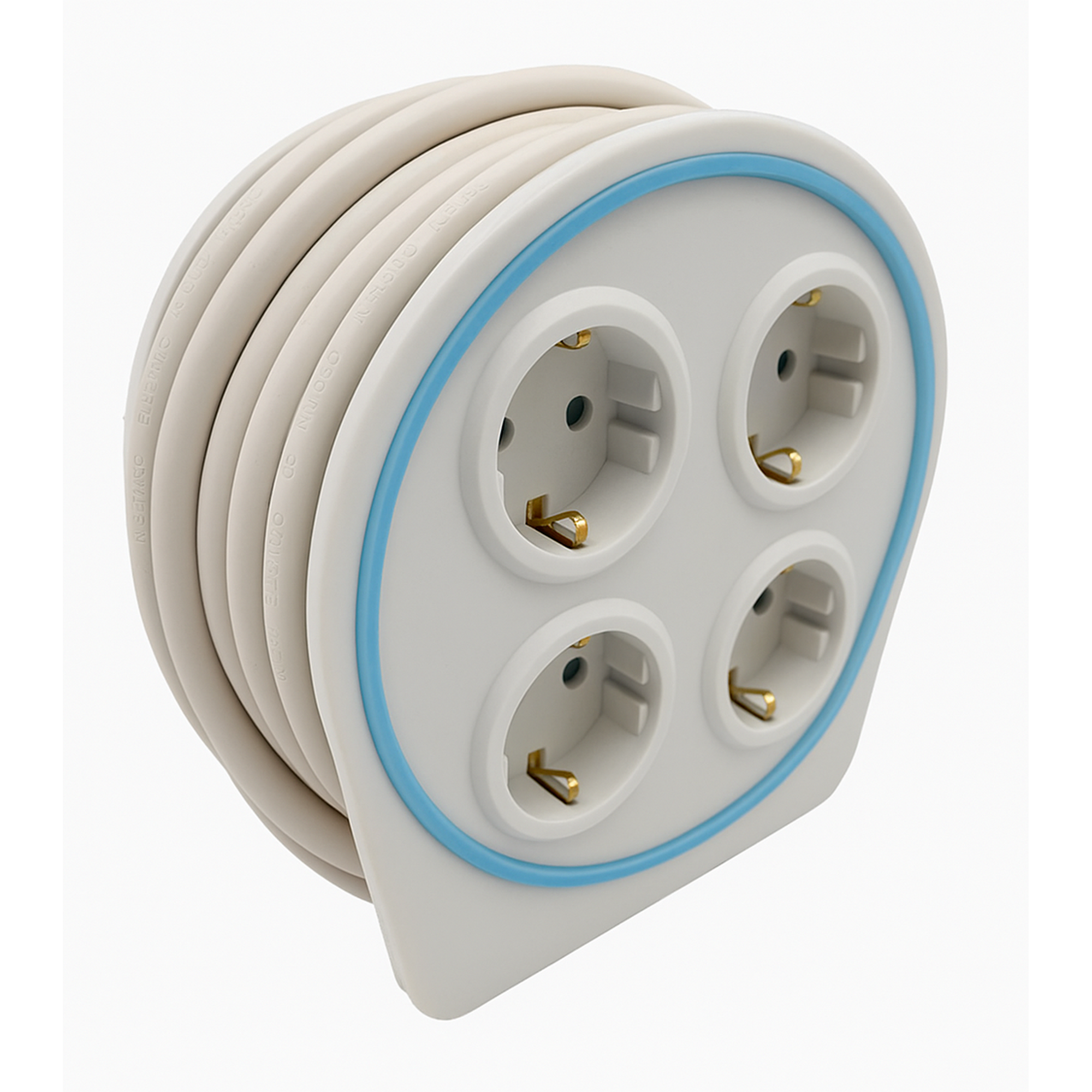 Kabeltrommel 4-fach H05VV-F 10 m