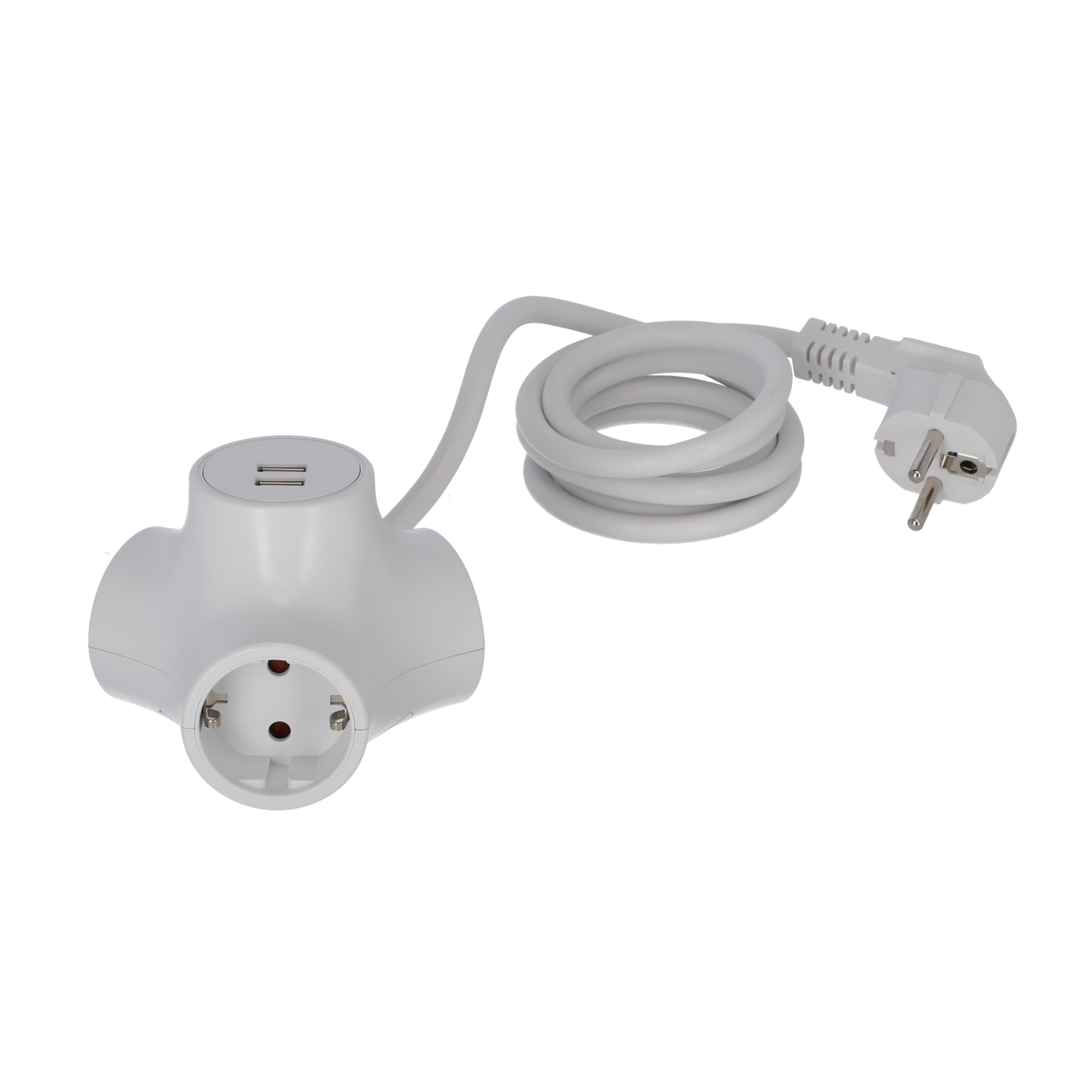 Steckerleiste 3-fach mit USB