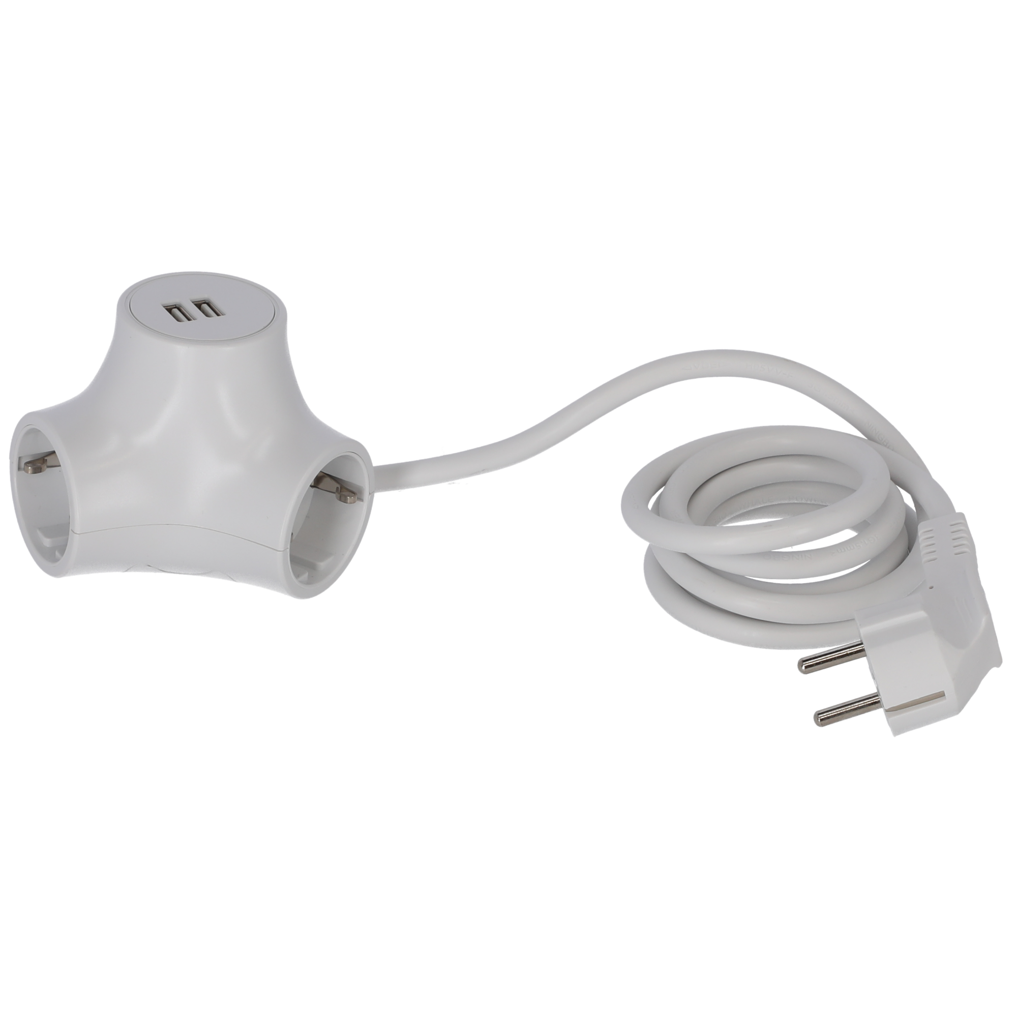 Steckerleiste 3-fach mit USB