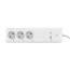 Verkleinertes Bild von Wifi-Steckerleiste weiß 3-fach mit 2 USB-Ports