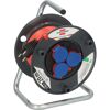Kabeltrommel H05VV-F3G1.5 schwarz/rot 20 m
