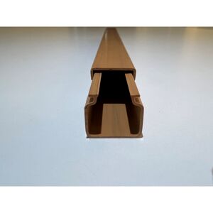 Kabelkanal eichefarben 2000 x 15 x 15 mm
