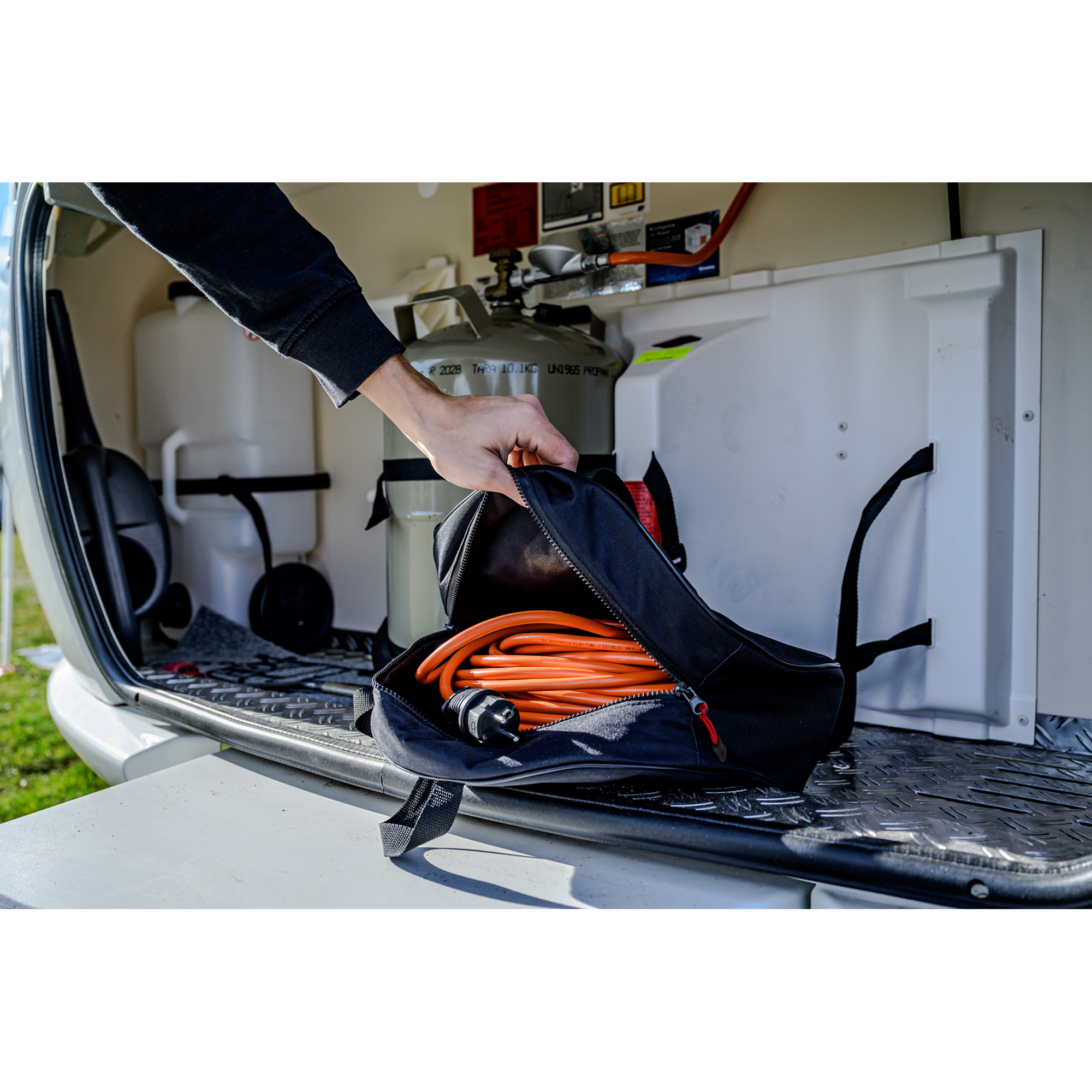 Transport- und Aufbewahrungstasche für Verlängerungskabel Ø 37 cm