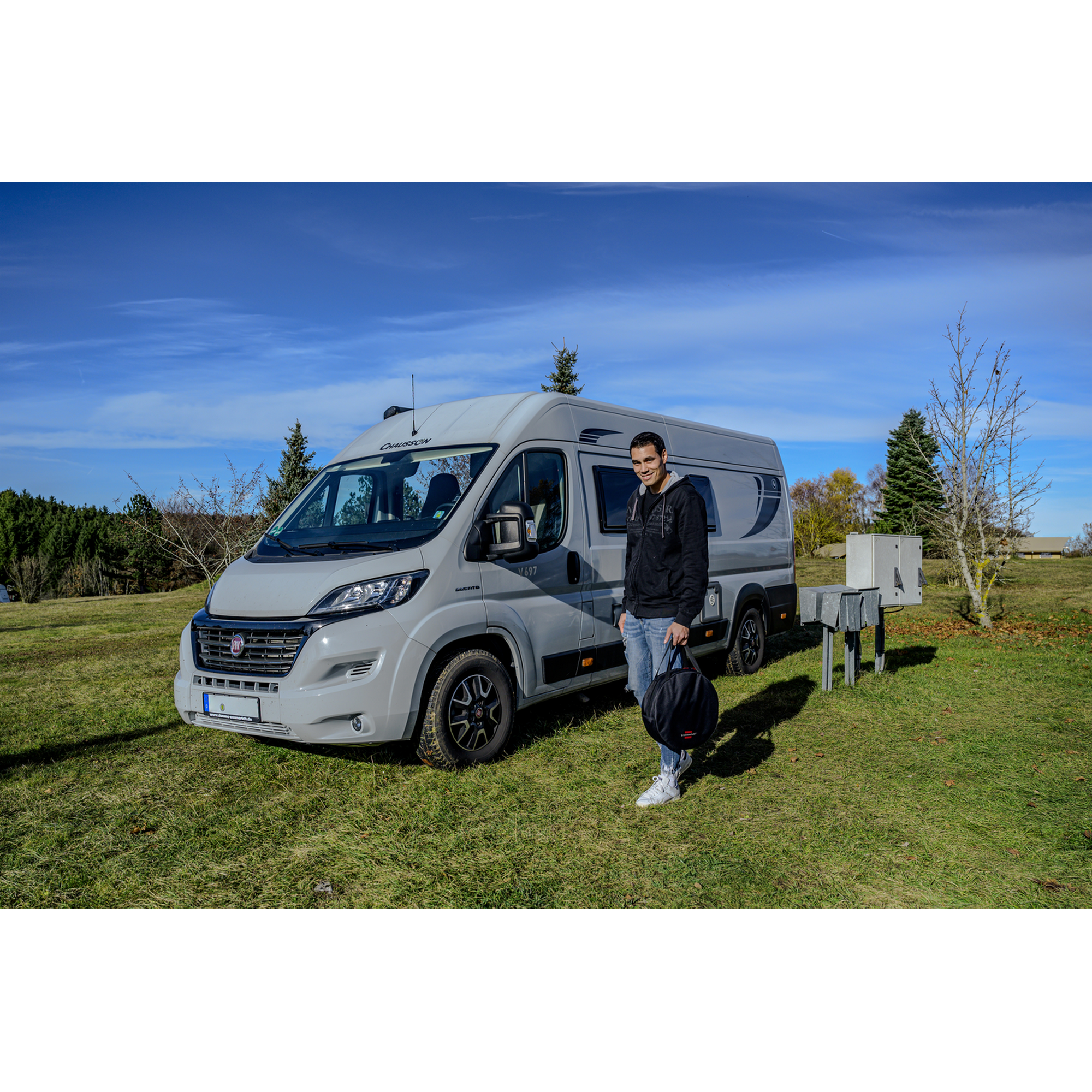 Transport- und Aufbewahrungstasche für Verlängerungskabel Ø 37 cm